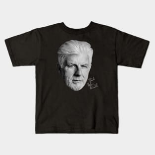 MICHAEL MCDONALD BLACK WHITE Kids T-Shirt